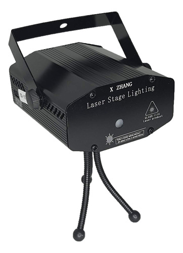 Projetor Holográfico Mini Laser Stage Lighting Tripe Luzes