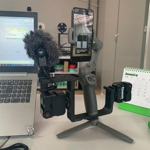 Suporte Para Led Dji Osmo Mobile 3