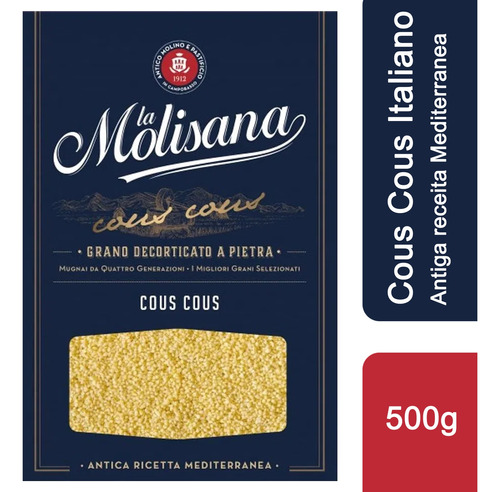 Couscous Italiano La Molisana Cuscuz Importado 500g