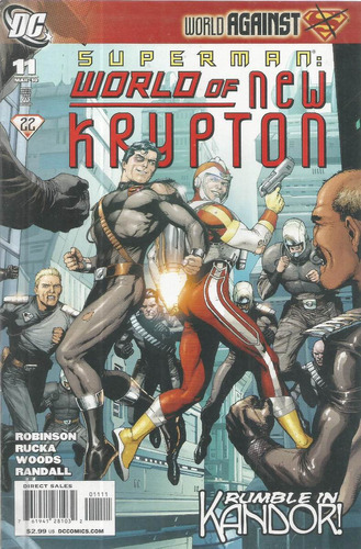 Superman World Of New Krypton 11 Dc Bonellihq Cx48 E19