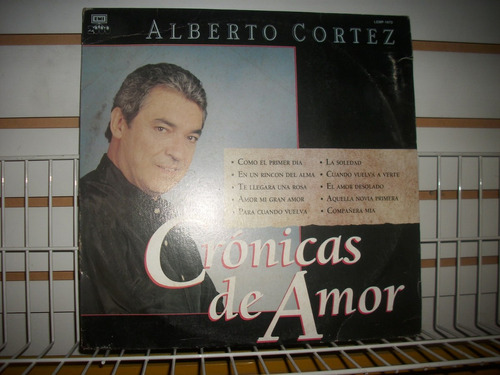 Alberto Cortez - Crónicas De Amor Lp En Muy Buen Estado