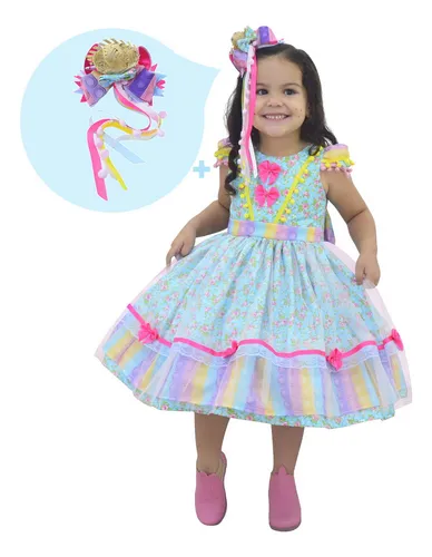 Saia de filo hotsell para festa junina