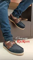 Comprar Zapatos Casuales De Caballeros Kickers Náuticos Piel Nobuck