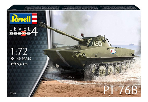 Maqueta Revell Tanque Pt-76b 1:72