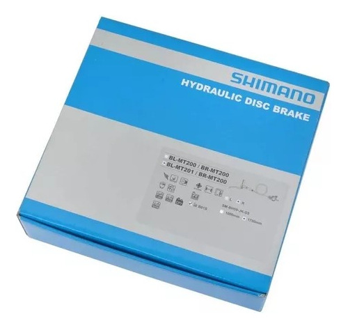 Freno Disco Hidráulico Shimano Mt200 Delantero Pinta Pedal