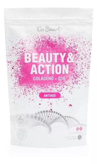 Beauty Action Colágeno + Q10 Antiage Go Smart 180g Sin Tacc