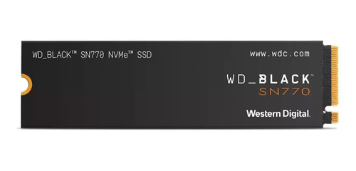Imagen 1 de 5 de Disco sólido interno Western Digital WD Black SN770 WDS200T3X0E 2TB