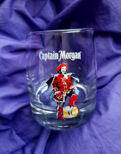 Vaso De Whisky Captain Morgan Cristal Colección 