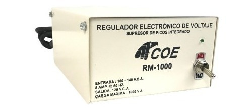 Regulador De Voltaje 1 Kva,monofásico, 120v, 2 Años G