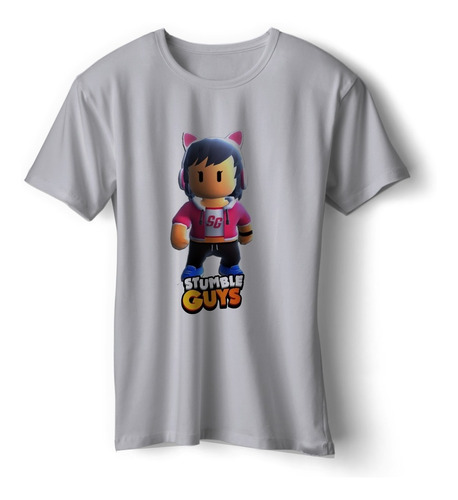 Remeras Infantiles Personajes Stumble Guy Sublimadas - 6019