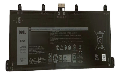 2vkw9 9f4fn Batería Original Dell Latitude 7320 7.6v 5000mah