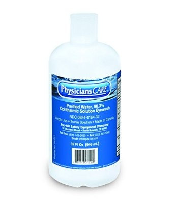 Physicianscare 24-201 Ojo Solución De Lavado Botella 32 Oz