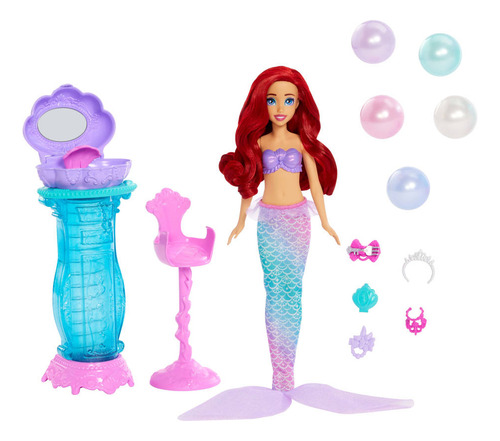 Disney Princesa Set De Juego Ariel Con Accesorios Sorpresa