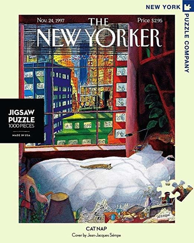 Nueva York Puzzle Company - New Yorker La Siesta Del Gato - 