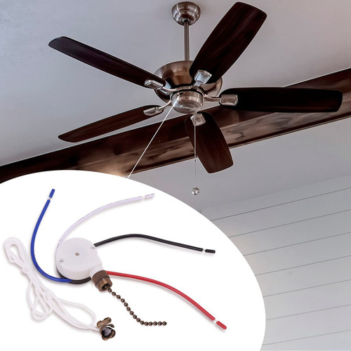 Kit De 5 Interruptores Para Ventilador De Techo, 3 Velocidad