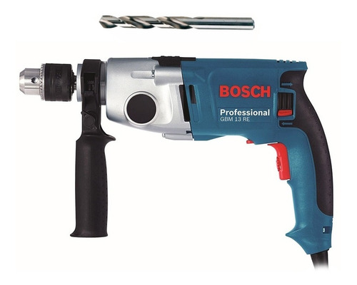 Taladro Bosch 750w Bosch Gbm 13 Re Carcaza Metalica + Regalo