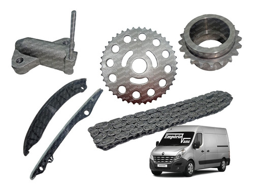 Kit Corrente Distribuicao Renault Master 2.3 Engine M9t