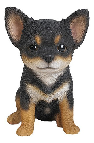 6.5 Inches Chihuahua Puppy Figurine Statues Collectible