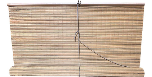 Imagen 1 de 5 de Cortina Junco Esterilla Enrollables Para Exterior/interior 2