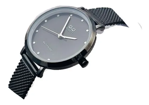 Reloj quartz mujer negro new arrivals