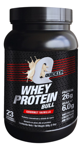 Quicken Bull 100% Whey Protein C - Unidad a $147900
