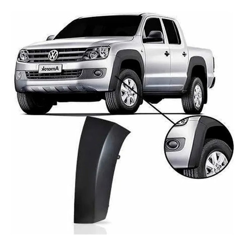 Fender Moldura Paragolpe Delantero Vw Amarok 2010/2016 Izqui