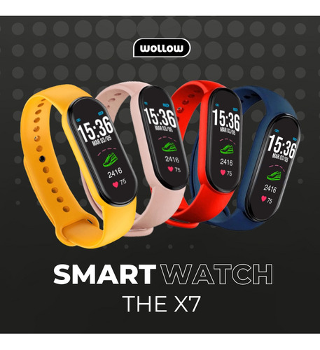 Reloj Smartwatch Wollow X7 Sport Compatible Ios Andreani