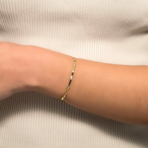 Imagem 4 de 5 de Bracelete Ceci - Dourado