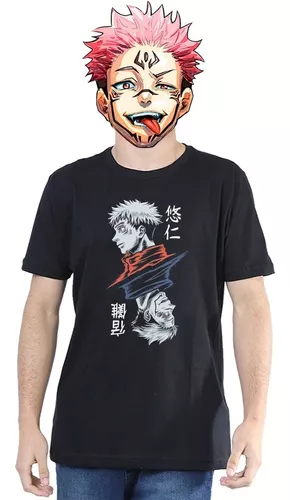 Comprar Camisa Camiseta Itadori Sukuna Jujutsu Kaisen Anime