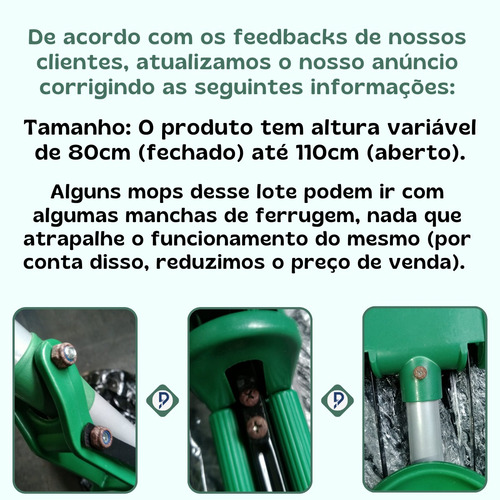 Rodo Mágico Para Limpeza Geral + Mop Spray Limpa Vidro