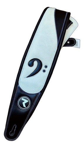 Raven Straps Jaco 4  White Marfil / Black