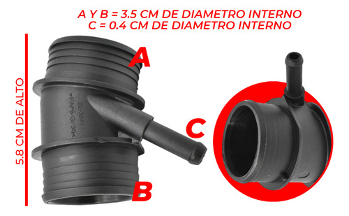 Conector Manguera Termostato A Tubo Land Rover Varios Modelo