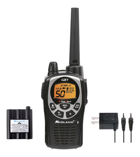 Radio Bidireccional Gmrs Impermeable De 50 Canales  Wal...