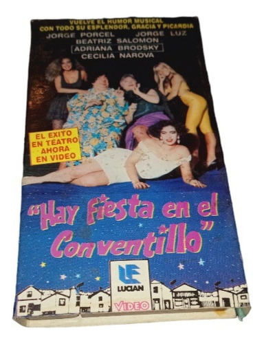 Fiesta En El Conventillo En Vhs Original Nacional!!