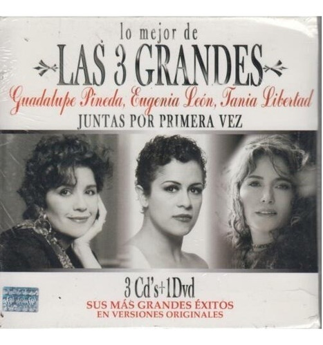 Lo Mejor De Las 3 Grandes | 3 Cd´s + Dvd Música Colección