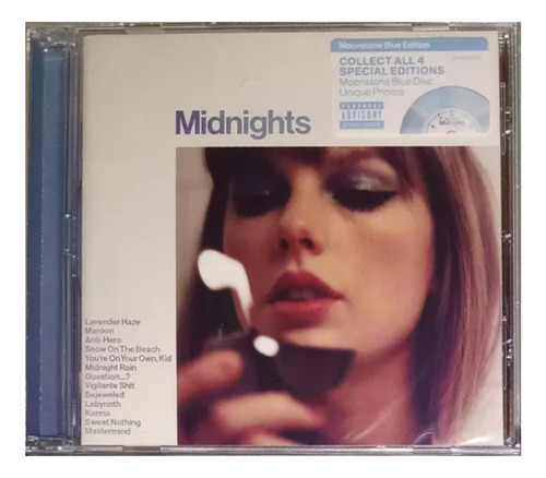 Taylor Swift - Midnights Moonstone Blue Disc
