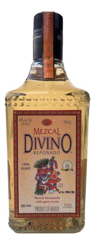 Paquete De 3 Mezcal Divino Reposado C/gusano 700 Ml