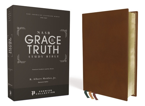 Libro Nasb, The Grace And Truth Study Bible, Premium Goat...