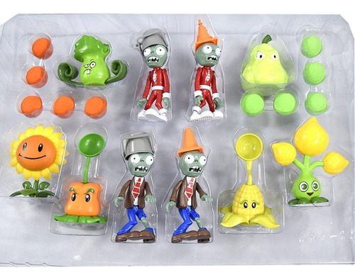 Imagen 3 de 6 de Juego Plantas Vs Zombies Colección Muñecos Juegos Infantil 2