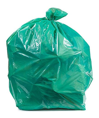 Bolsas De Basura Compatibles Color Verde (50 Unidades)