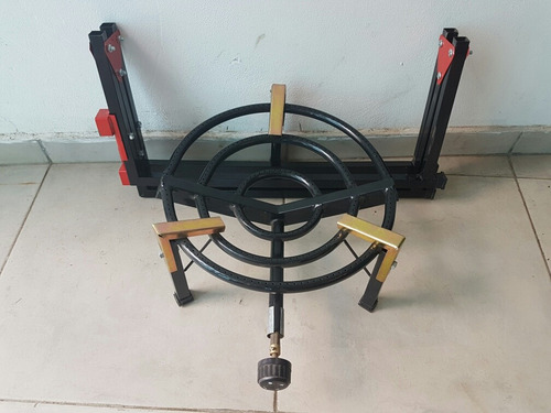 Mechero Para Disco 37cm (anafe) Con Patas Desmontables