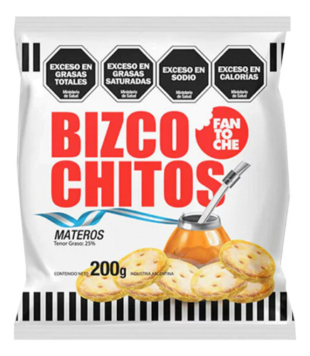 Bizcochitos Fantoche De Grasa Materos Salados