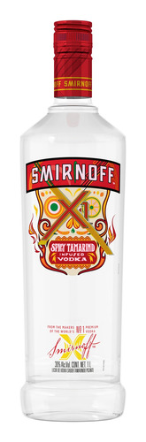 Vodka Smirnoff Spicy Sabor Tamarindo 1000 Ml 