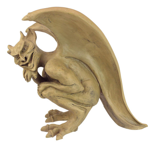 Estatua Decorativa Estilo Gótico, 12.5 Pulgadas, Material Pi