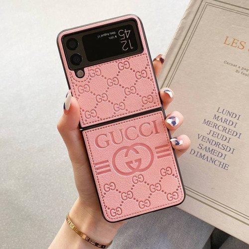 Funda De Piel De Lujo Funda Capa Para Sm Galaxy Z Flip 5 4 3 6 Z Flod 2 3 4 5 6 Find N2 N3 X Flip Xiaomi Mixflip Mix