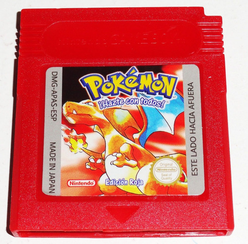 Pokemon Red Rojo Español Graba Game Boy Nuevo - Local