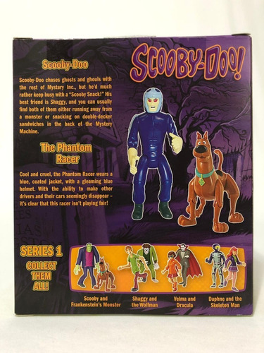 Bonecos Scooby & Phanton Racer Lacrado - Coleção Scooby-doo