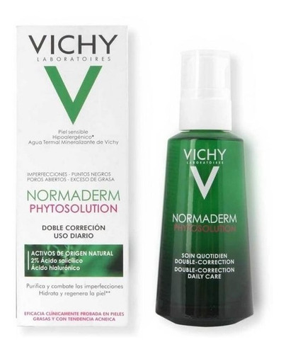 Vichy Normaderm Phytosolution Imperfecciones Puntos Negros 