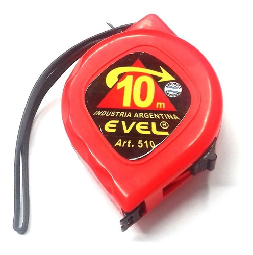 Cinta Metrica Evel Retractil 10 Mts Modelo 510