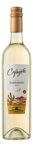 Vino Torrontés Cafayate bodega Etchart 750 ml en estuche de sin estuche